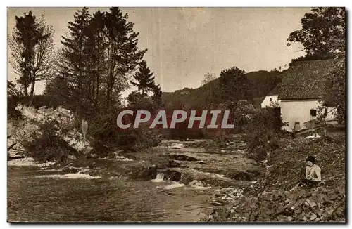 Cartes postales Vienne Maison au bord d une riviere