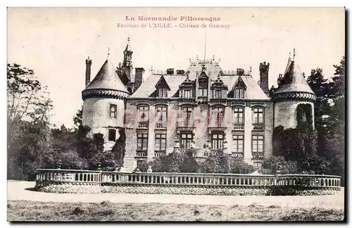 Cartes postales Environs de L AIGLE - Chateau de Gournay