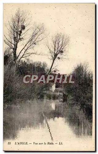 Ansichtskarte AK LAIGLE (Orne) - Vue sur la Risle - LL