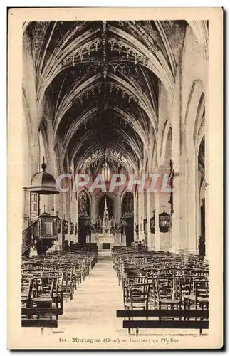 Cartes postales Mortagne (Orne) - Interieur de l Eglise