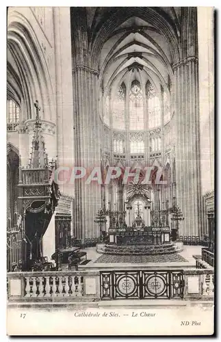 Cartes postales Sees Calbedrale de Sees Le Choeur