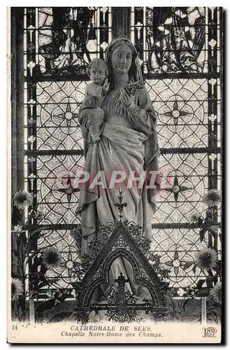 Cartes postales Cathedrale de Cees chapelle notre dame des champs