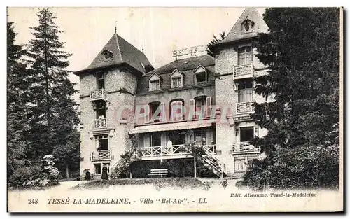 Cartes postales Tesse la Madeleine Villa bel air