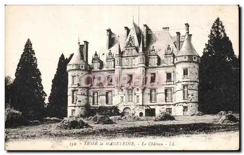 Cartes postales Tesse la madeleine le chateau