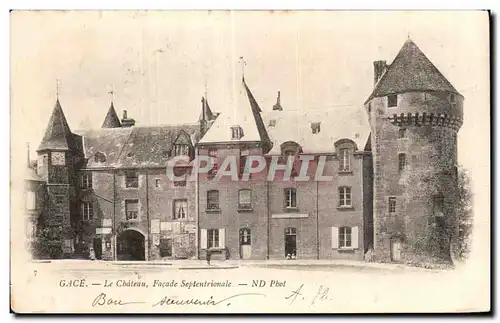 Cartes postales Le Chateau facade septentrionale