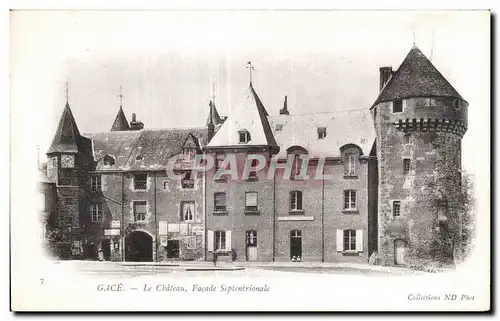 Ansichtskarte AK Le Chateau facade septentrionale