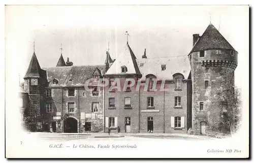 Cartes postales Le Chateau facade septentrionale