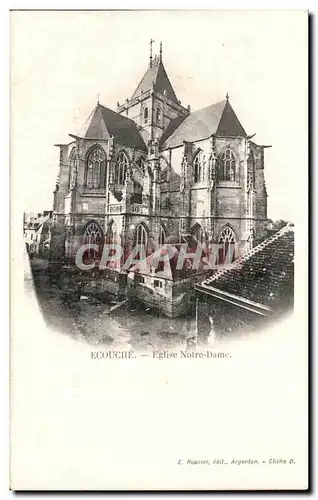 Cartes postales Ecouche Eglise Notre Dame