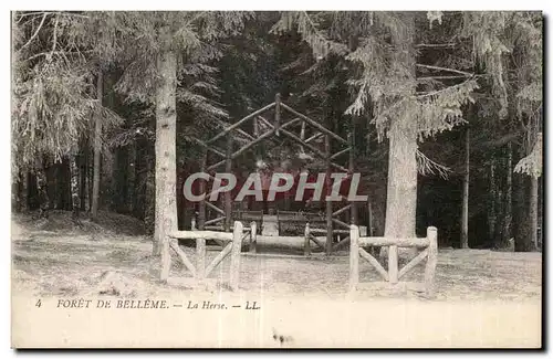 Cartes postales FORET DE BELLEME La Herse