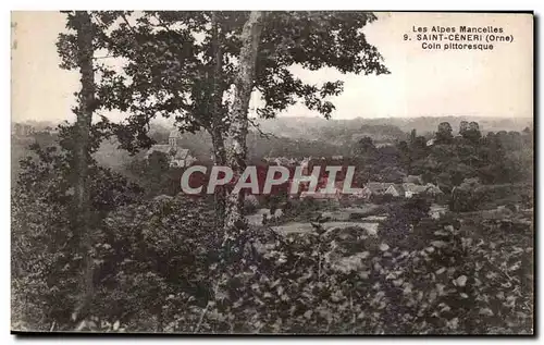 Cartes postales Les Alpes Mancelles SAINT-CENTERI (Orne) Coin Pittoresque