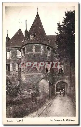 Cartes postales Gace La Poterne du chateau