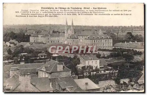 Ansichtskarte AK Chocolaterie de I Abbaye de Tinchebray (Orne) - Vue Generale