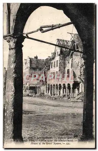 Cartes postales ARRAS House of the Great Square - LL