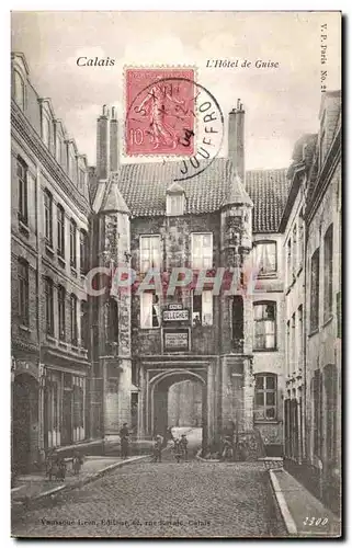 Cartes postales Calais - L Hotel de Guise