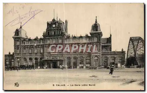 Cartes postales CALAIS - La Gare (Cote Nord)