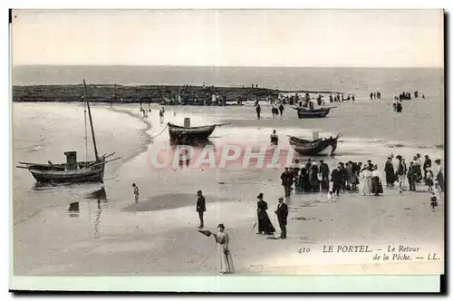 Cartes postales LE PORTEL - Le Retour de la Peche