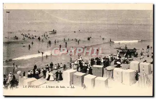 Cartes postales LE PORTEL - L heure du bain - LL
