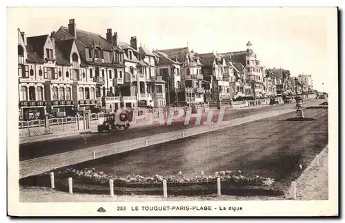 Cartes postales LE TOUQUET-PARIS-PLAGE- La digue