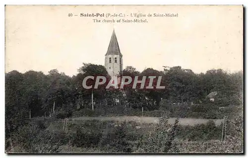 Cartes postales Saint Poi L Eglise de Saint Michel The Church of Saint Michel