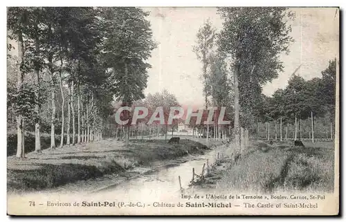 Cartes postales Saint Pol Chateau SAint Michel THe Castle of Saint Michel