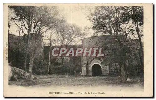 Cartes postales Montreuil Sur Mer Tour de la Reime Berthe