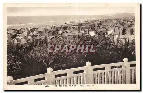 Cartes postales BERCK-PLAGE - Vue generale