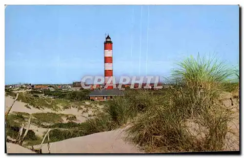 Moderne Karte BERCK-PLAGE - (P -de-C ) - Le phare et les dunes