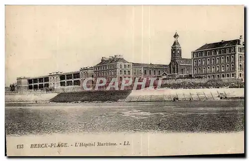 Cartes postales BERCK-PLAGE - L Hopital Maritime - LL