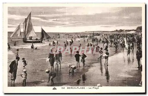 Cartes postales BERCK-PLAGE - La Plage