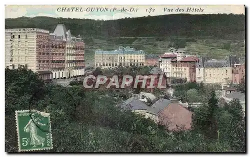 Cartes postales CHATEL-GUYON (P -de-D ) - Vue des Hotels