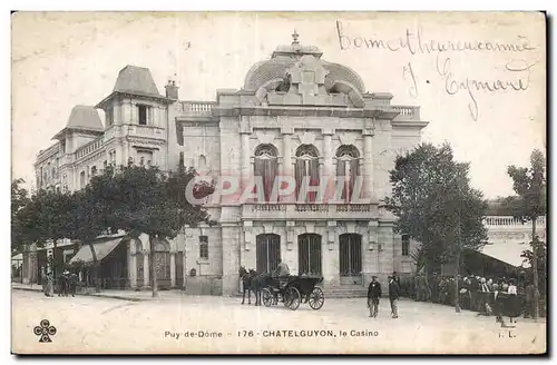 Cartes postales 176- CHATELGUYON le Casino