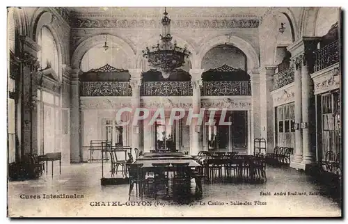 Cartes postales CHATELGUYON (Puy de-Dome) - Le Casino - Salle des Fetes