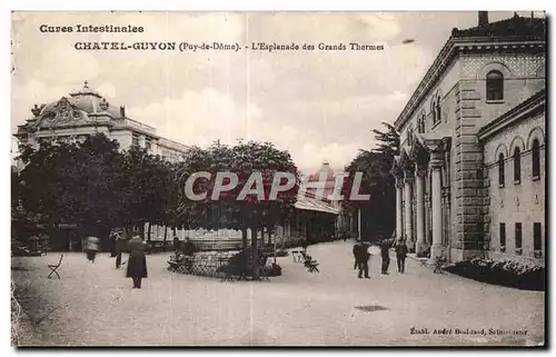 Ansichtskarte AK CHATELGUYON (Puy-de-Dome) L Esplanade des Grands Thermes