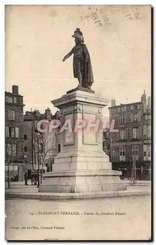 Ansichtskarte AK CLERMONT-FERRAND - Statue du General Desaix