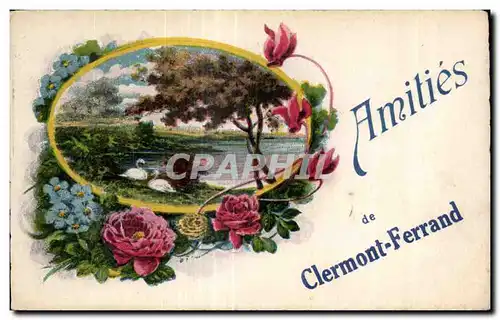 Cartes postales Clermont-Ferrand Cygne Swan