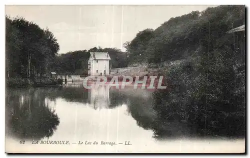 Ansichtskarte AK LA BOURBOULE - Le Lac du Barrage