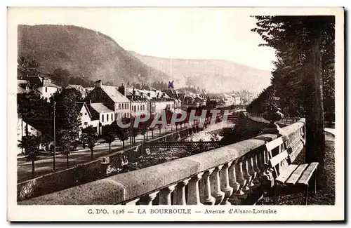 Cartes postales LA BOURBOULE - Avenue d Alsace Lorraine