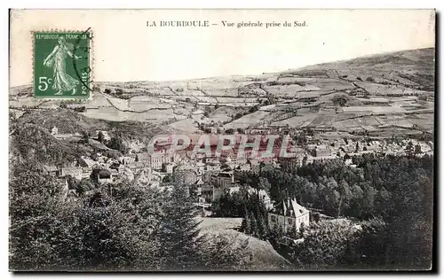 Cartes postales LA BOURBOULE - Vue generale prise du Sud