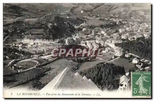 Ansichtskarte AK LA BOURBOULE - Vue prise du Restaurant de la Terrasse -LL