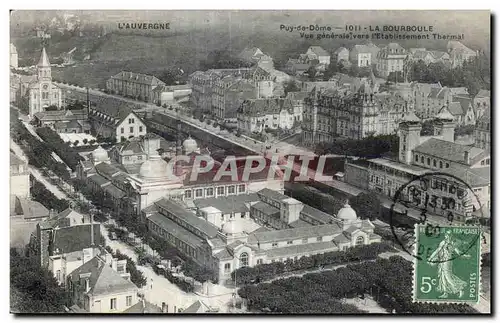 Cartes postales LA BOURBOULE - Vue generale vers I Etablissement Thermal