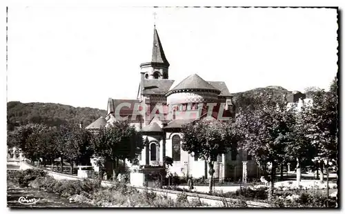 Cartes postales moderne LA BOURBOULE (P -de-D ) - L Eglise et la Dordogne