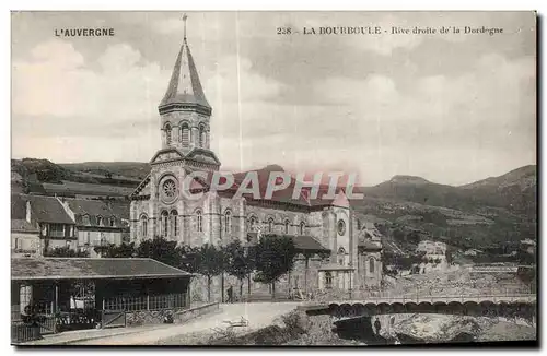 Ansichtskarte AK LA BOURBOULE - Rive droite de la Dordogne