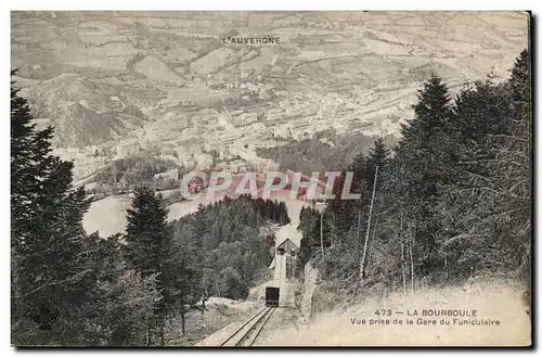 Ansichtskarte AK LA BOURBOULE - Vue prise de la Gare du Funiculaire