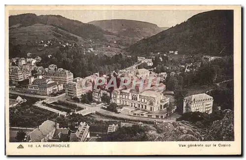 Cartes postales LA BOURBOULE - Vue generale sur le Casino