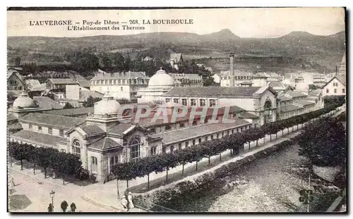 Ansichtskarte AK La Bourboule L auvergne-Pusy-de-dome L Etablissement des thermes