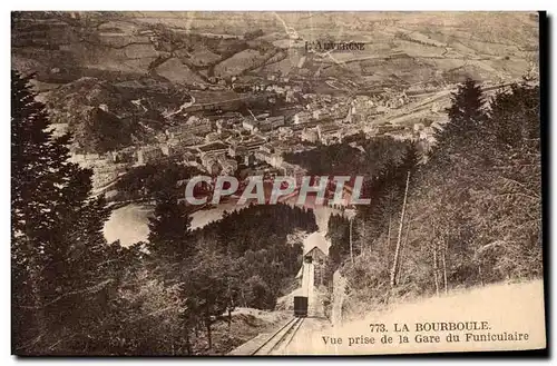 Cartes postales La Bourboule Vue Prise de la Gare du Funiculaire