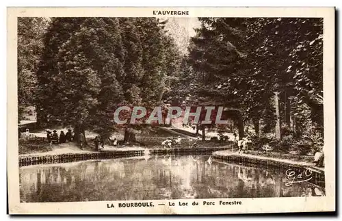 Ansichtskarte AK La Bourboule Le Lac du Parc Fenestre