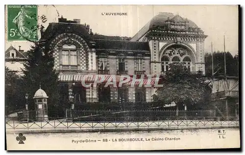 Cartes postales La Bourboule Le Casino Chardon