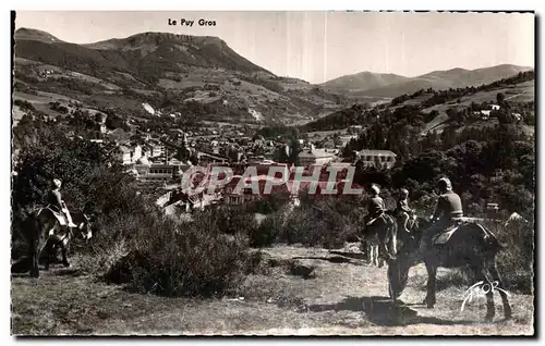 Ansichtskarte AK La Bourboule Le Puy Gros Ane Donkey