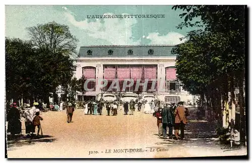 Cartes postales Le Mont Dore Le casino